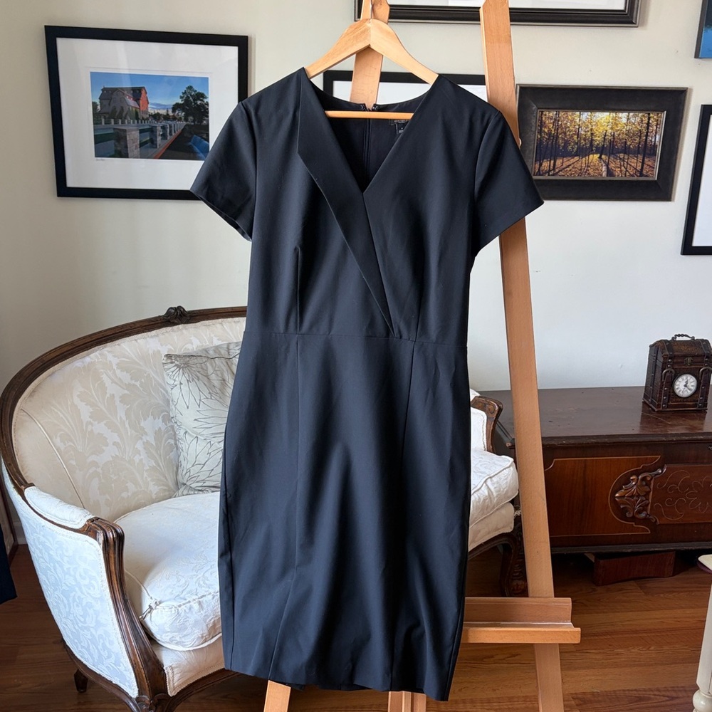 Ann Taylor Elegant Black Dress
